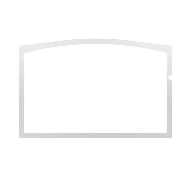 Brushed Nickel Door Overlay