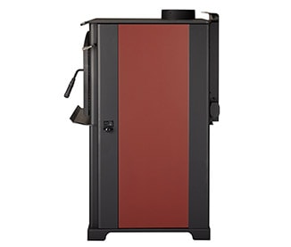 Solid Side Panel in Rust Red