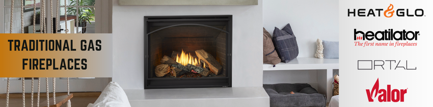 Gas Traditional Fireplaces