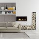 Flare Left Corner Luxury Gas Fireplace 30