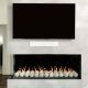 Flare Left Corner Luxury Gas Fireplace 50