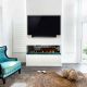 Flare Double Corner Luxury Gas Fireplace 60