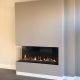 Flare Left-Corner Luxury Gas Fireplace 45