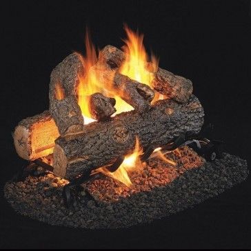 Realfyre Golden Oak Gas Log Set - Thumbnail 2