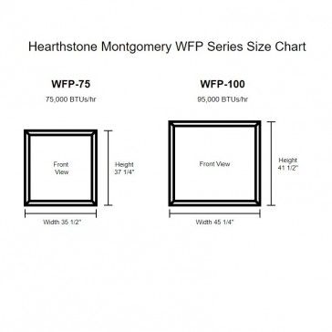 Hearthstone WFP-100 - Zero Clearance Wood Fireplace | Wood Heat