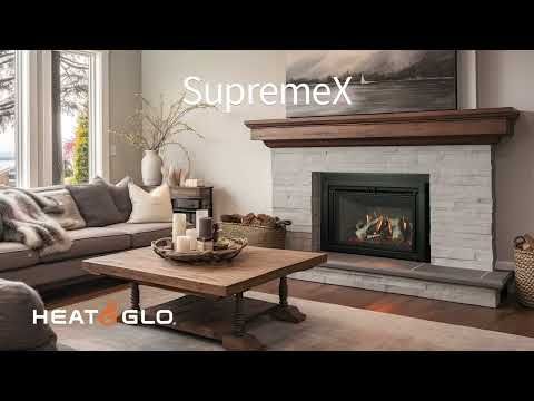 Heat & Glo SupremeX 30 Gas Insert - Shop Gas Inserts Online | Wood