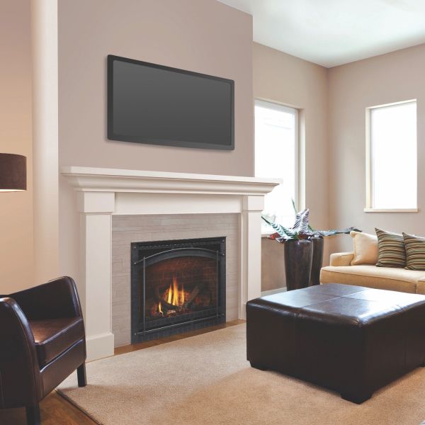 Y1166 gfc GN7-200 Satin TBL QM アウトレット Heat & Glo SlimLine 7X - Shallow Gas Fireplace | Wood Heat