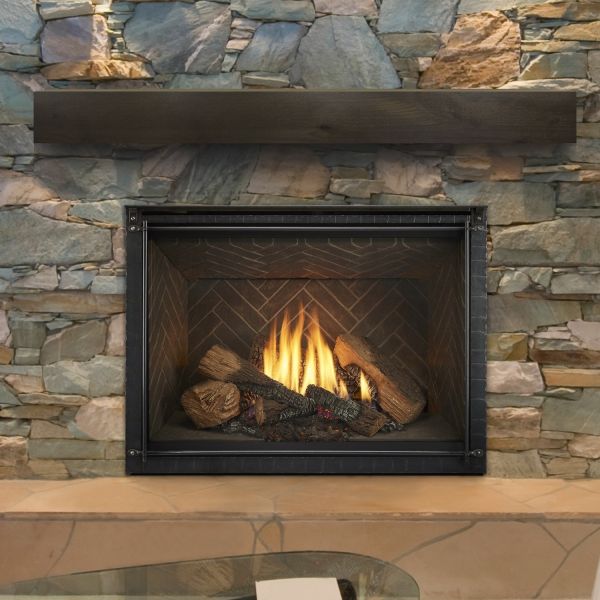 Heat & Glo 8KX - Top Selling Gas Fireplace | Wood Heat