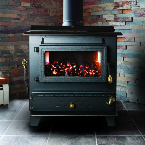 Hitzer 50-93 EZ Flo Hopper - Coal Stove with Hopper | Wood Heat