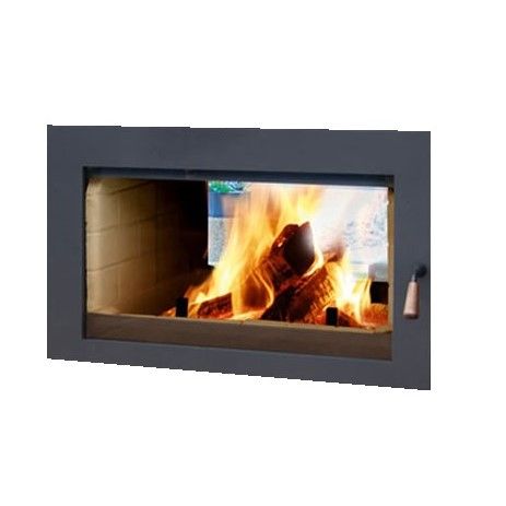 RSF Focus See-Thru - See-Through Wood Fireplace | Wood Heat