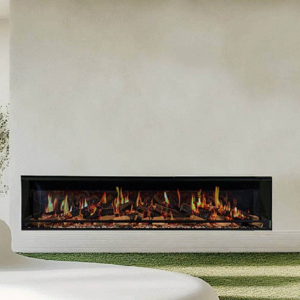 Ortal Holographic 74 Electric Fireplace