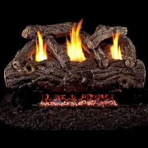 RealFyre Golden Oak Designer Log Set