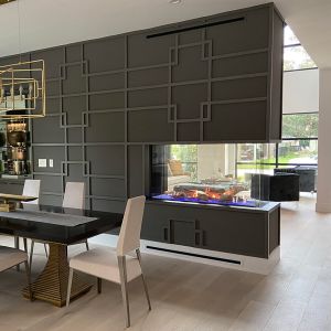 Flare Room-Definer Luxury Gas Fireplace 50